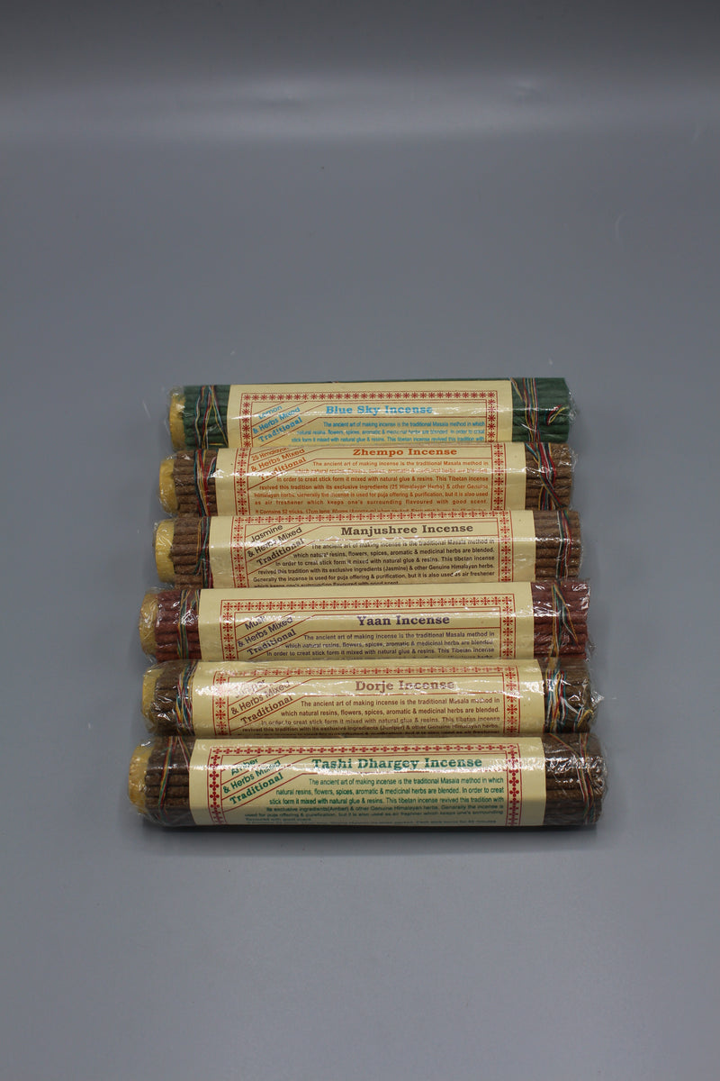 Sandalwood and Herbs mixed Lumbini Incense