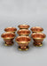 Set of 7 Copper Tibetan Offering Bowl - nepacrafts