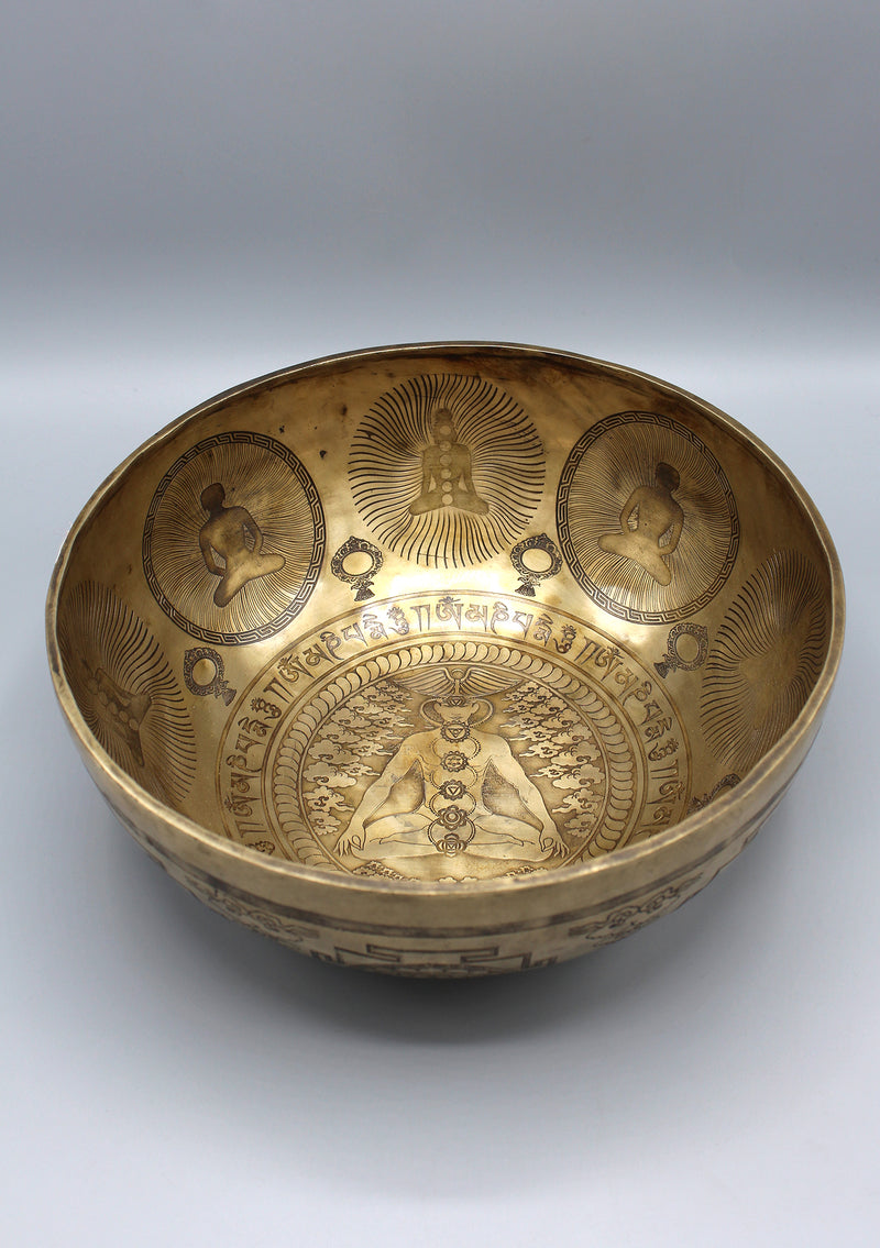 Seven Chakra Healing Tibetan Singing Bowl, FREE ABC Singing Bowl Book