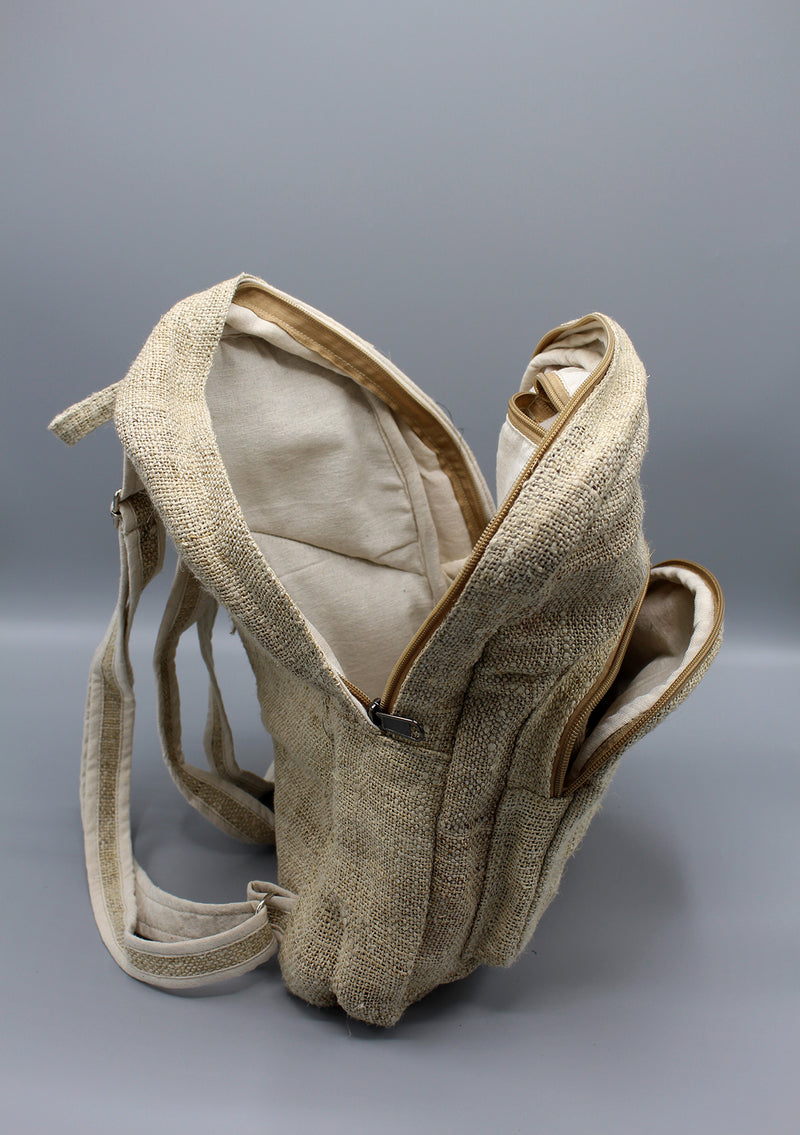 Eco Friendly Himalayan Hemp Backpack - nepacrafts