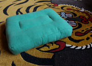 Green Cotton Meditation Cushion - nepacrafts