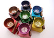 Set of 7 Mini Seven Chakra Signs Etched Singing Bowls With Gift Box - nepacrafts