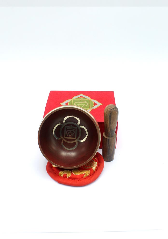 Muladhara Singing Bowl Gift Set 3 Inch - Root Chakra