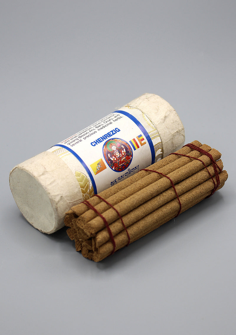 Tibetan Chenrezig Mini Tribute Incense