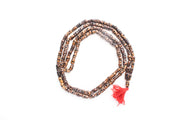 Bone Skull Beads Meditation Mala with Red Tassel - nepacrafts