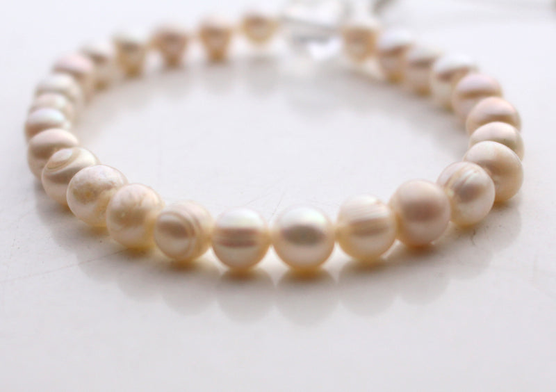 Elegant White Pearl Women Bracelet - nepacrafts