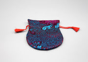 Silk Brocade Prayer Beads Mala Bag - nepacrafts