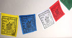 Chenrezig Mantra for Compassion Mini Tibetan Prayer Flags - nepacrafts