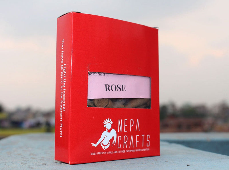 Rose Cone Incense - nepacrafts