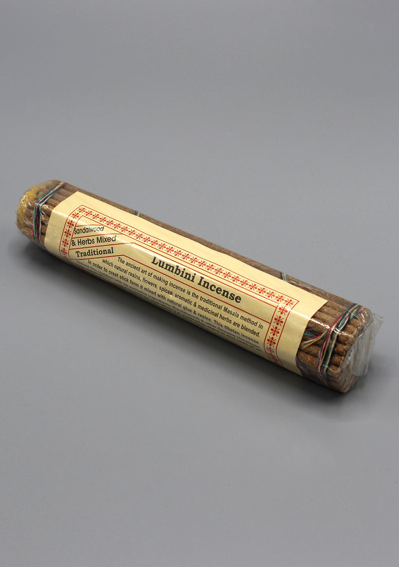 Sandalwood and Herbs mixed Lumbini Incense