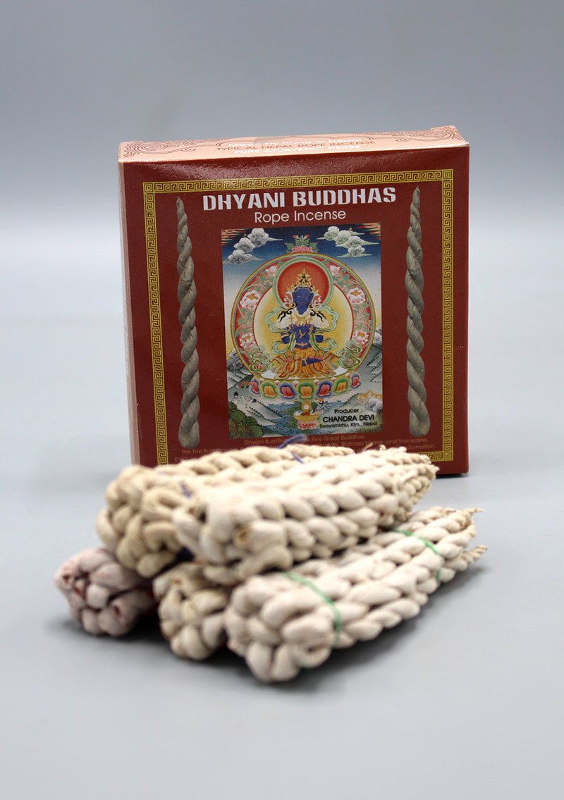 Five Dhyani Buddhas Rope Incense