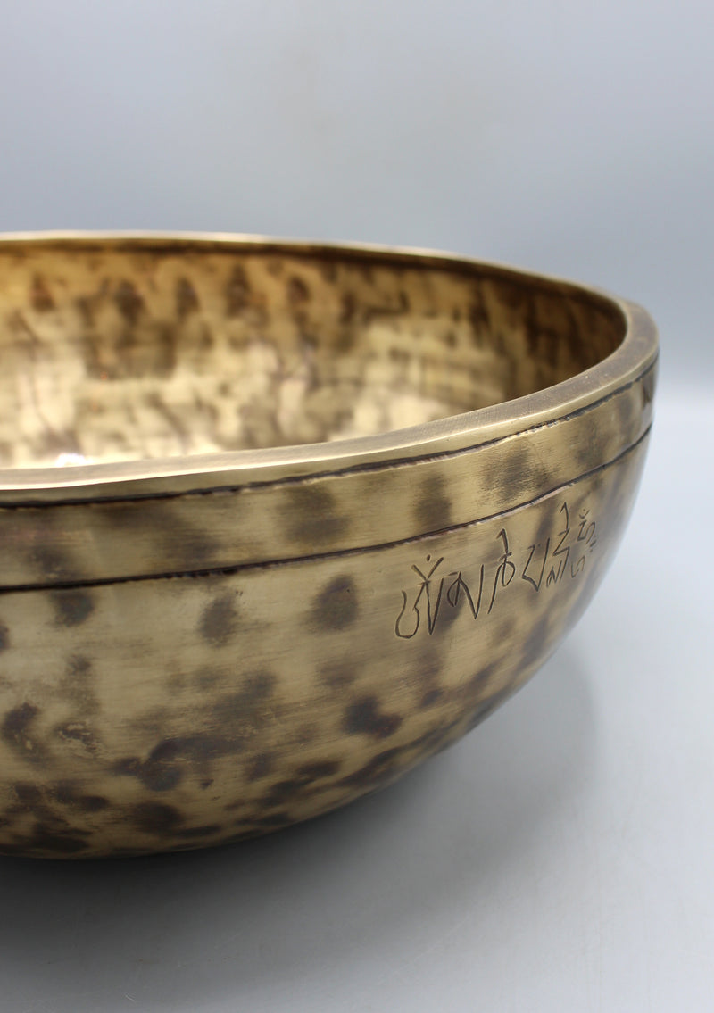 Full Moon Sound Therapy Tibetan Singing Bowl Note B