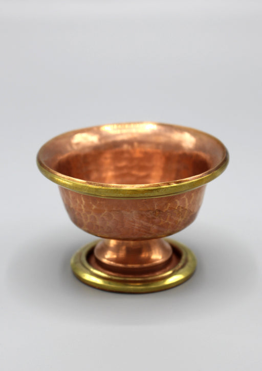 Copper Buddhist Offering Bowl - nepacrafts