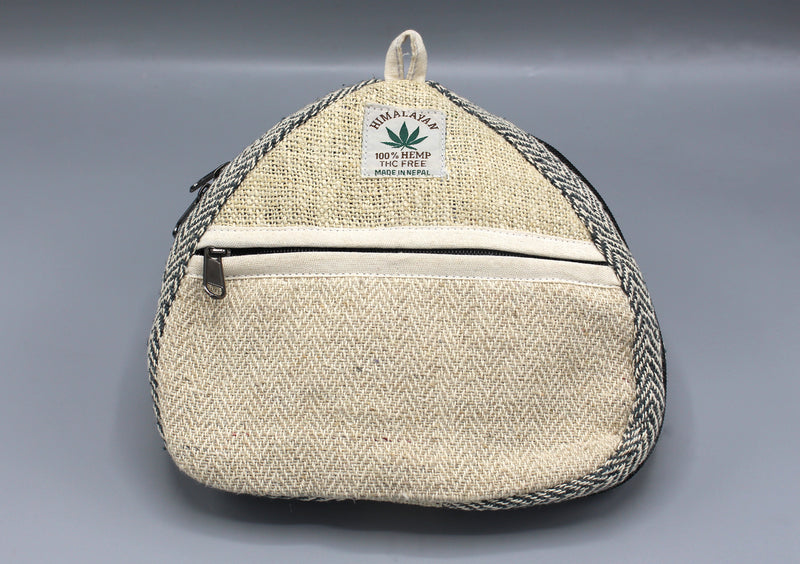 Guitar Shaped Hemp Mix Sling Backpack - nepacrafts