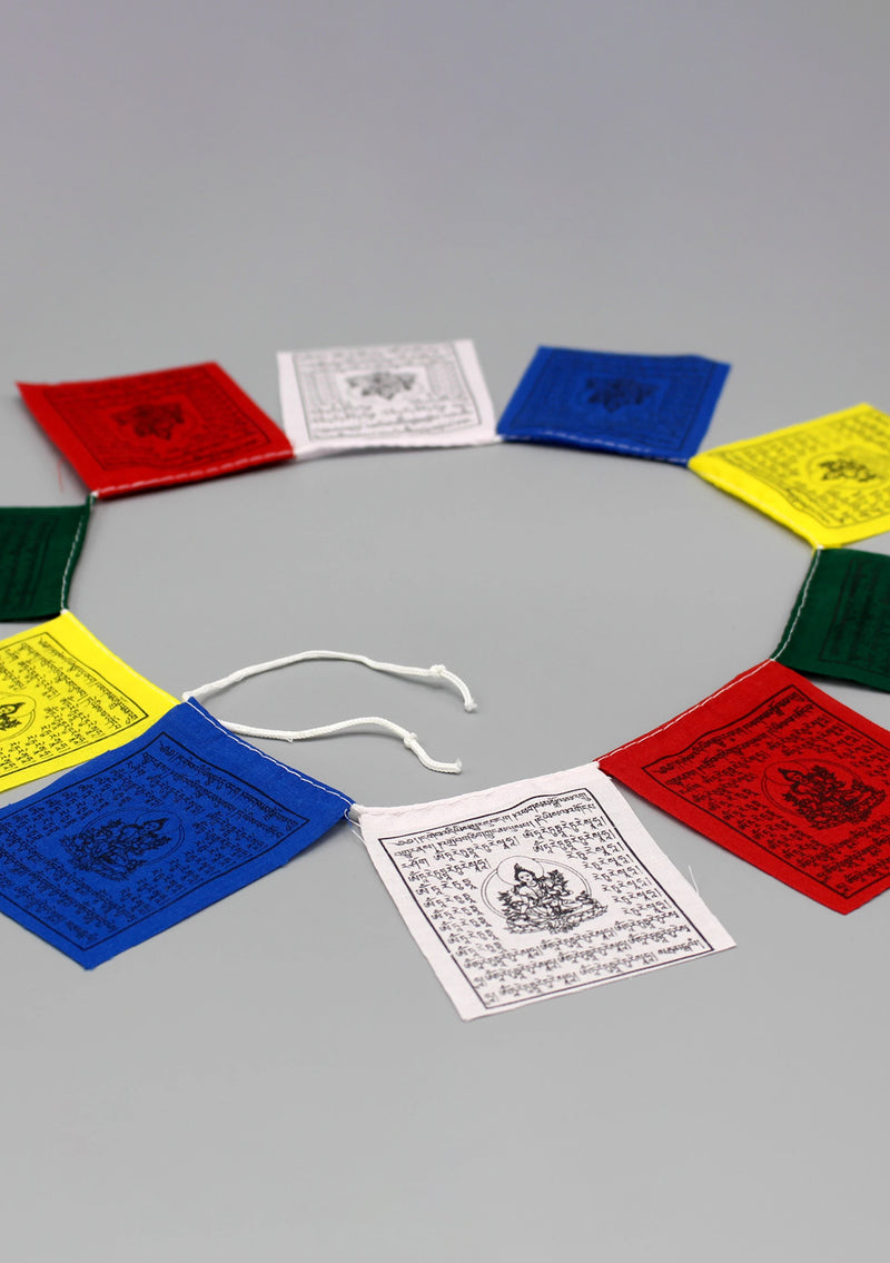 Green Tara Cotton Baby Prayer Flags