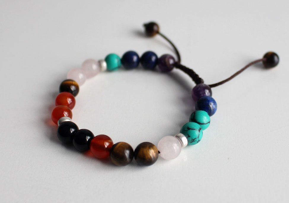 Seven Chakra  Beads Energy Bracelet