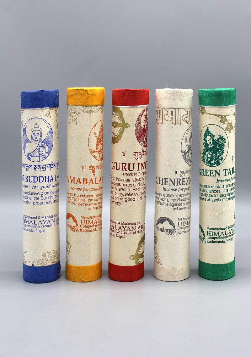 High Quality Tibetan Deities Incense Gift Set