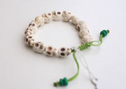Unique Skull Head Adjustable Bone Bracelet - nepacrafts