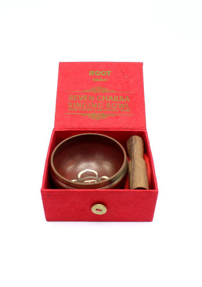 Muladhara Singing Bowl Gift Set 3 Inch - Root Chakra