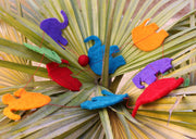 Felt Elephant Long Hanging Home Decor - nepacrafts
