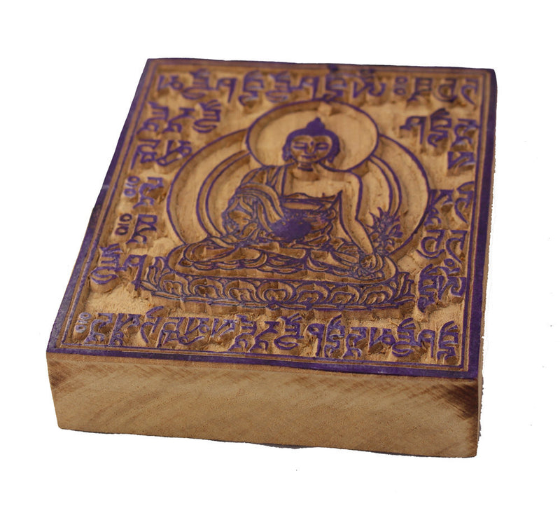 Tibetan Wooden Block Print for Prayer Flags Printing