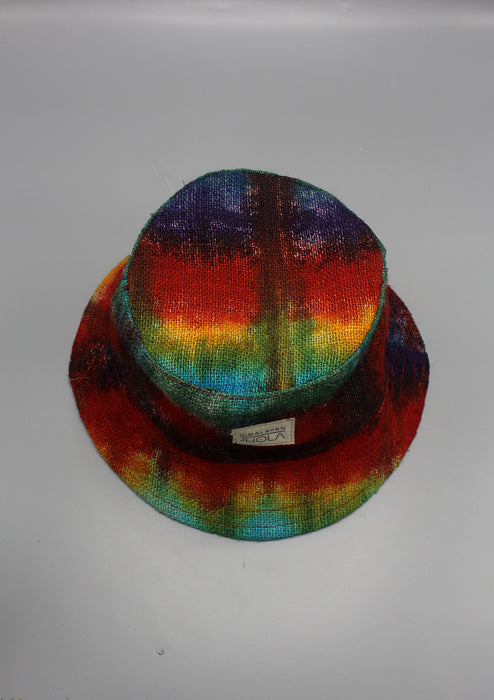 Eco Friendly Rainbow Hemp Hat