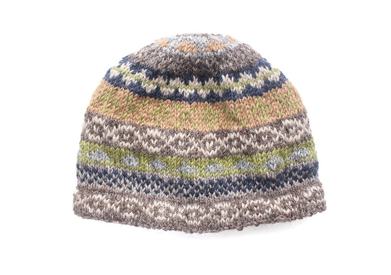 Multicolored Woolen Winter Sherpa Cap - nepacrafts