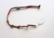 Handwoven Rainbow Beads Teen Bracelet - nepacrafts