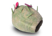 Hand Felted Wool Green Cat House, Cat Bed - nepacrafts