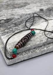 Tibetan Three Eyes Dzi Beads - nepacrafts