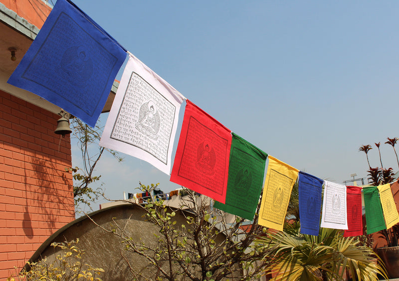 Healing Buddha Prayer Flags