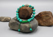 Turquoise Beads Tibetan Charm Bracelet - nepacrafts