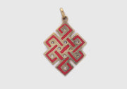 Endless Eternal Knot Pendant - nepacrafts