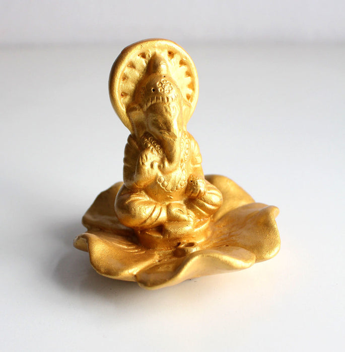 Terracotta Ganesha Incense Holder - nepacrafts