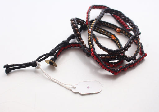 Multicolor Hand Woven Five Wrap Bracelet - nepacrafts