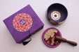 Crown Chakra Singing Bowl Gift Set - nepacrafts