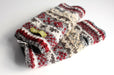 Gray Red Multicolored Woolen Hand Warmers - nepacrafts