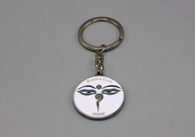 Buddha Eyes Nepal Keychain - nepacrafts