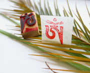Tibetan Om Wooden Stamp - nepacrafts