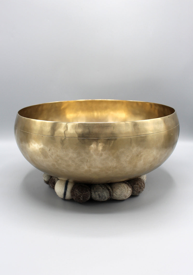 Tibetan Healing Therapy Handmade Singing Bowl Note #E
