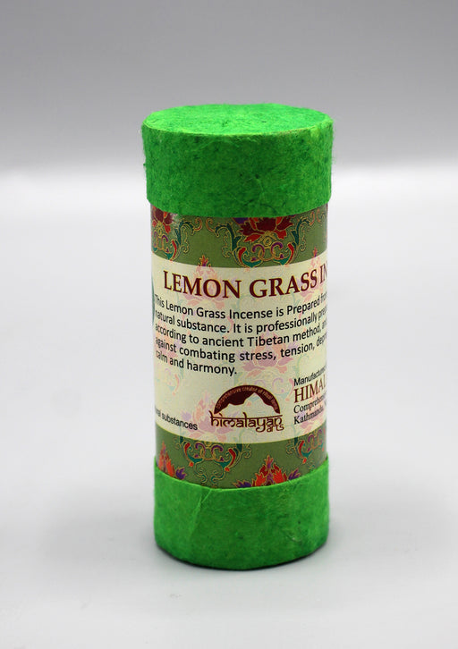 Lemon Grass Mini Tibetan Tube Incense Sticks - nepacrafts