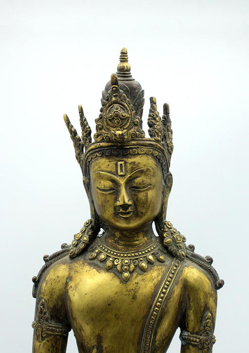 Padmapani Bodhisattva Lokeshvara Statue 20 Inches