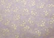 Golden Flower Printed Dark Beige Color Lokta Gift Wrapping Paper - nepacrafts