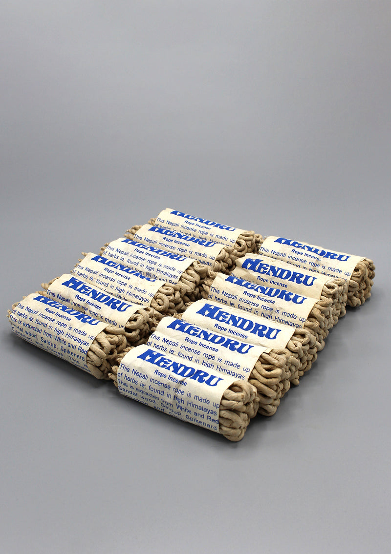 Hendru Cinnamon Sandalwod Nepali Rope Incense