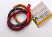 Set of Three Roll on Bracelet - nepacrafts