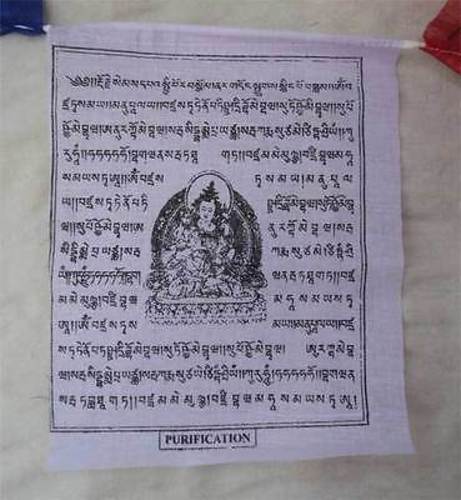 High Quality Tibetan  Prayer Flags   Cotton Set