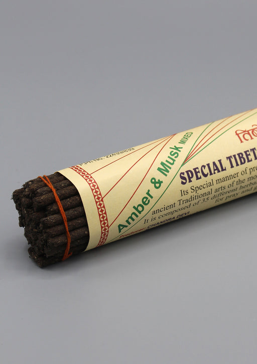 Amber and Musk Special Tibetan Incense - nepacrafts