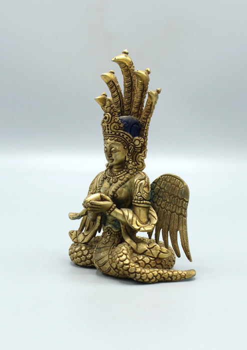 Naga Kanya Serpent Goddess Statue 5.5"