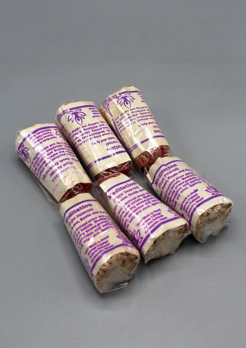 Meditation Rope Incense-Pack of Six Nepalese Handmade Incense