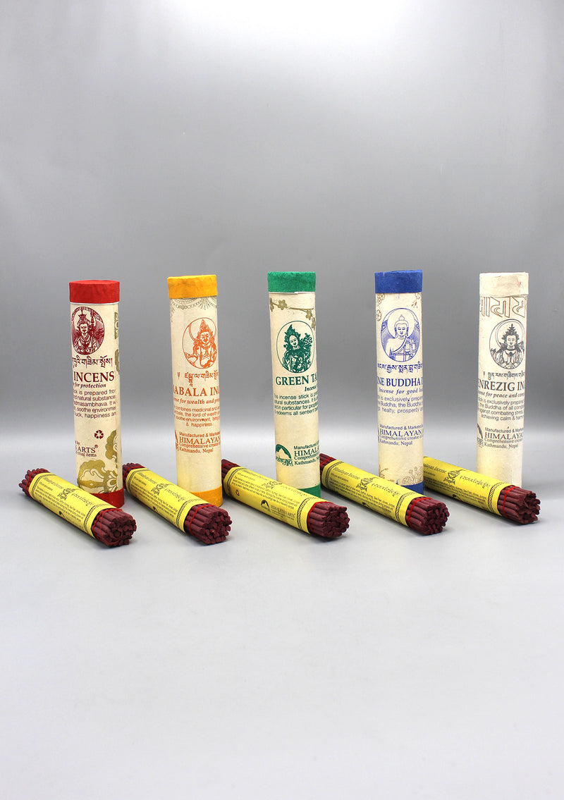 High Quality Tibetan Deities Incense Gift Set
